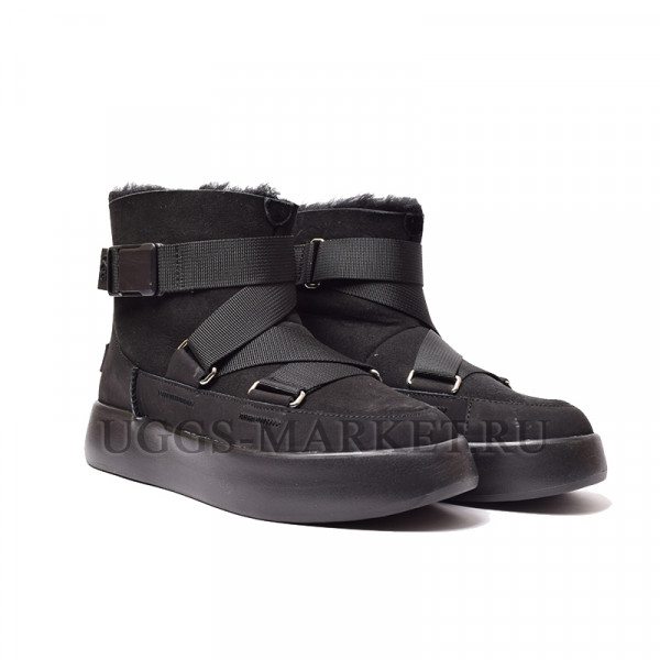 UGG Classic Boom Buckle Black