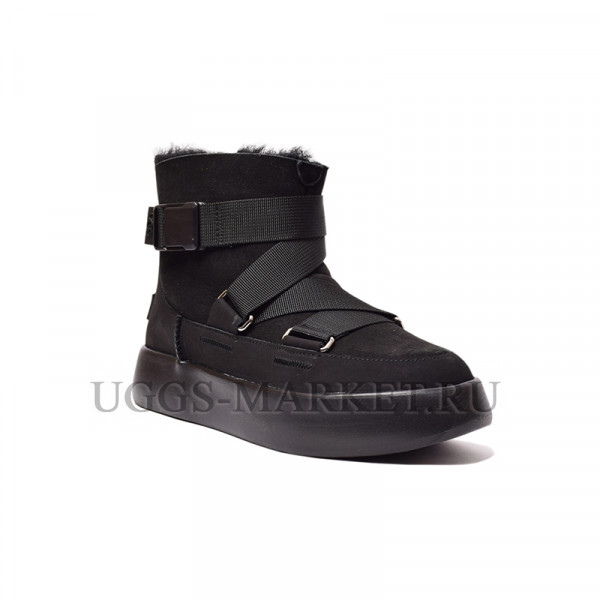 UGG Classic Boom Buckle Black