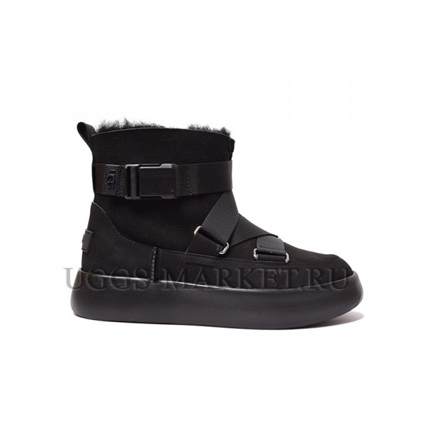UGG Classic Boom Buckle Black