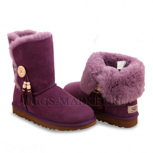 Ugg Bailey Button Charms Purple