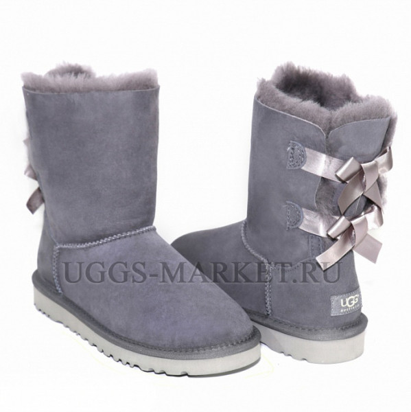Ugg Bailey Bow Grey