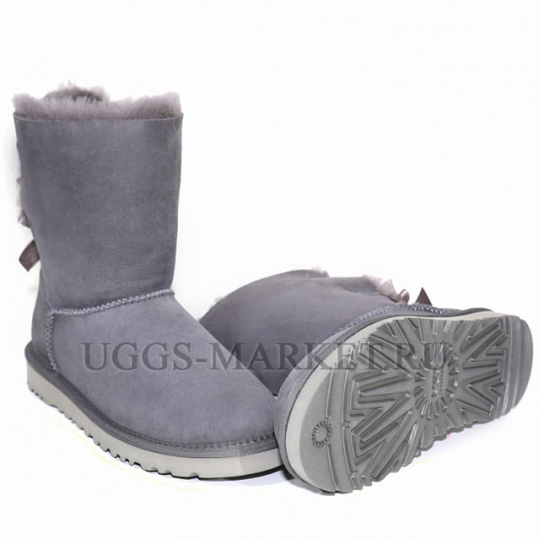 Ugg Bailey Bow Grey