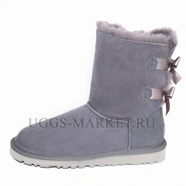 Ugg Bailey Bow Grey
