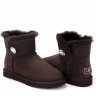 Ugg Bailey Button Mini Bling Chocolate