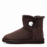 Ugg Bailey Button Mini Bling Chocolate