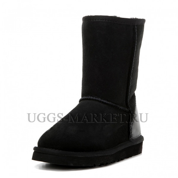 Ugg Classic Short Patent Black