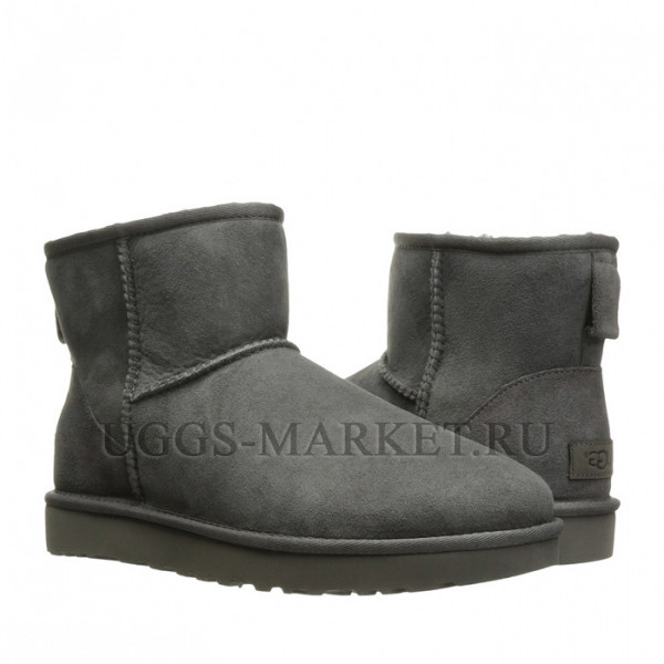 Ugg Mens Classic Mini II Grey