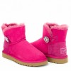 Ugg Bailey Button Mini Bling Dusty Rose