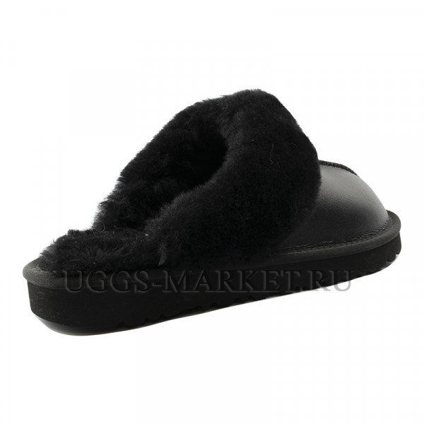 UGG Coquette Slipper Mens Black Metallic