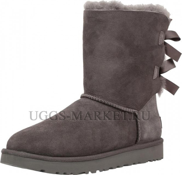 Ugg Bailey Bow II Grey