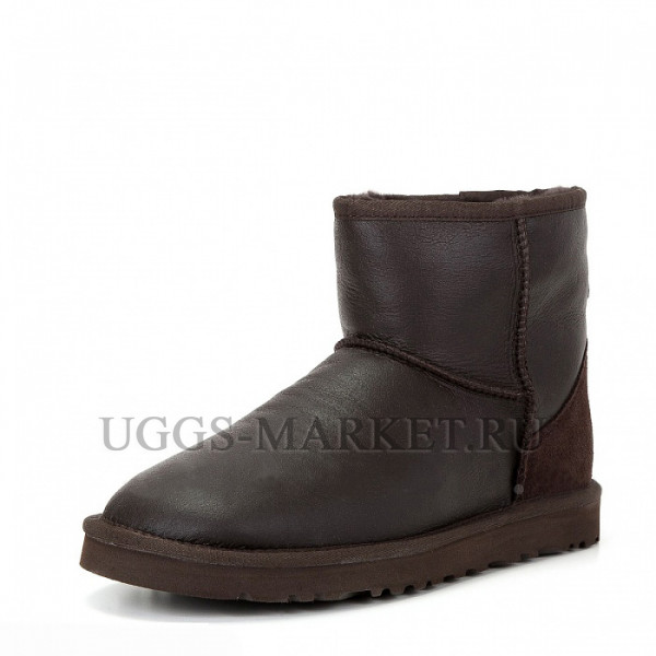 Ugg Mens Classic Mini Metallic Chocolate