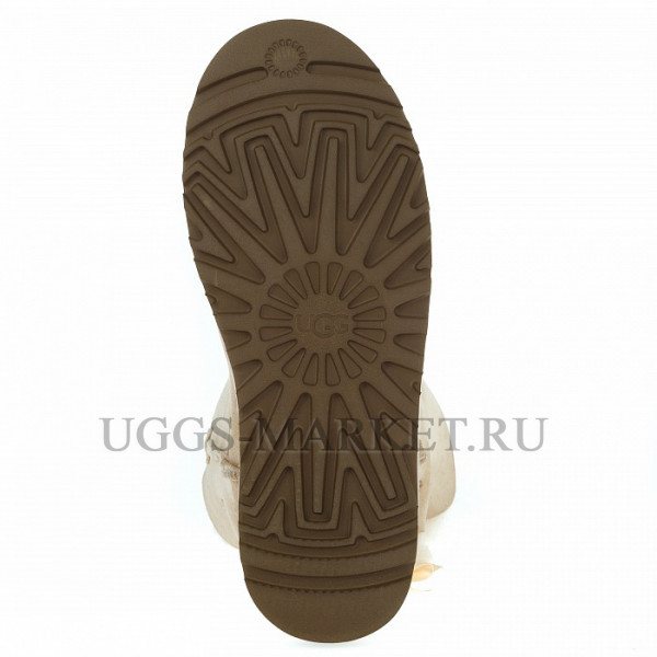 Ugg Bailey Bow II Metallic Amber Light