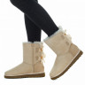 Ugg Bailey Bow II Metallic Amber Light