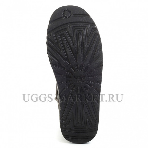 Ugg Mens Classic Mini Nubuk Grey