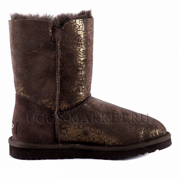 Ugg Bailey Button Fancy Chocolate
