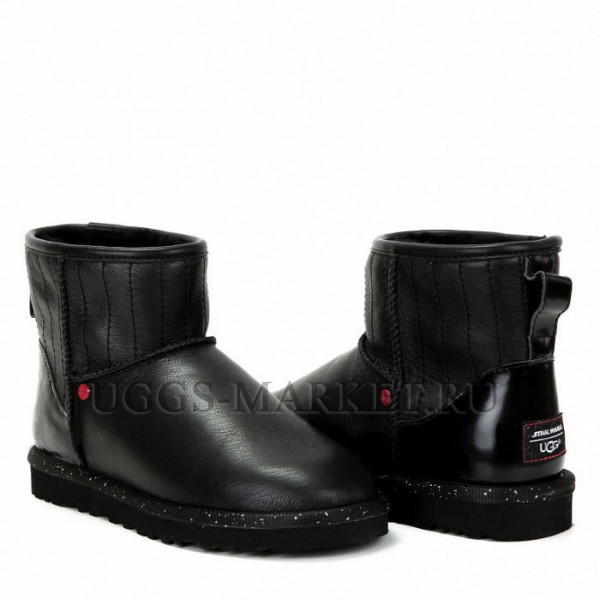 Ugg Mens Classic Mini Star Wars Black