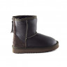 Ugg Kids Zip Metallic Chocolate