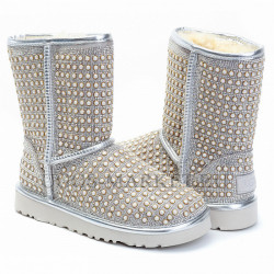 Ugg Classic Short Pearl Silver