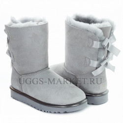 Ugg Bailey Bow II Metallic Geyser