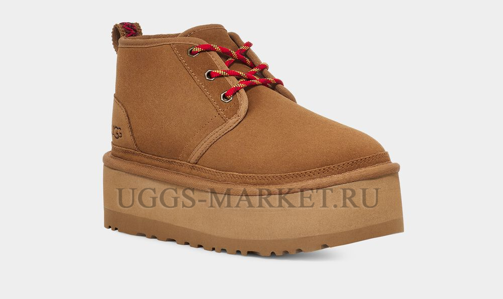 UGG Neumel Heritage Platform Chestnut