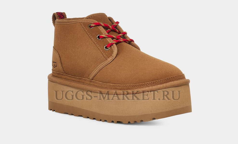 UGG Neumel Heritage Platform Chestnut