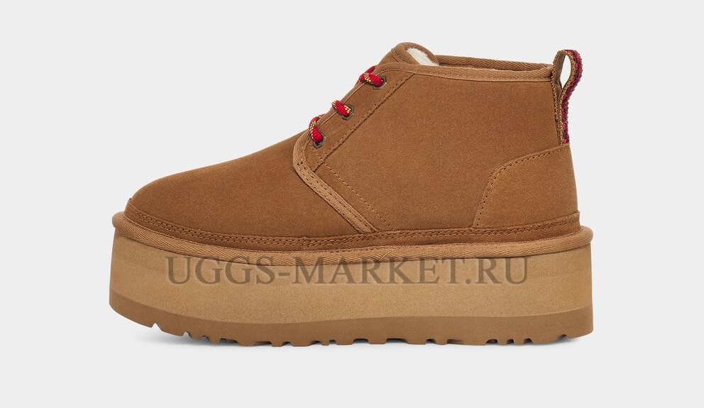 UGG Neumel Heritage Platform Chestnut