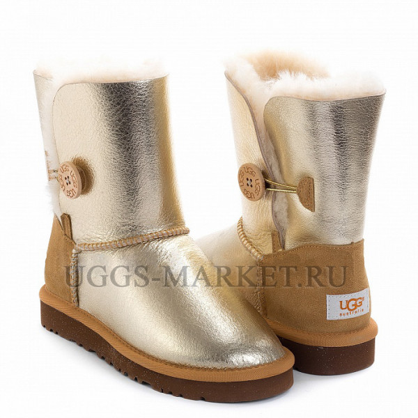 Ugg Bailey Button Gold