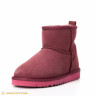 Ugg Classic Mini Crystal Bow Bordo