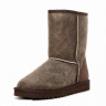 Ugg Mens Classic Short Bomber Jacket Chocolate