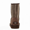 Ugg Mens Classic Short Bomber Jacket Chocolate