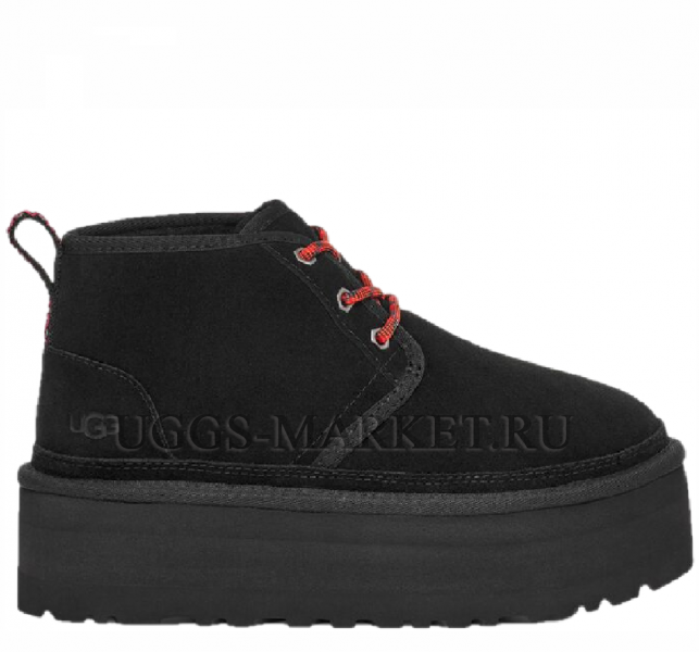 UGG Neumel Heritage Platform Black