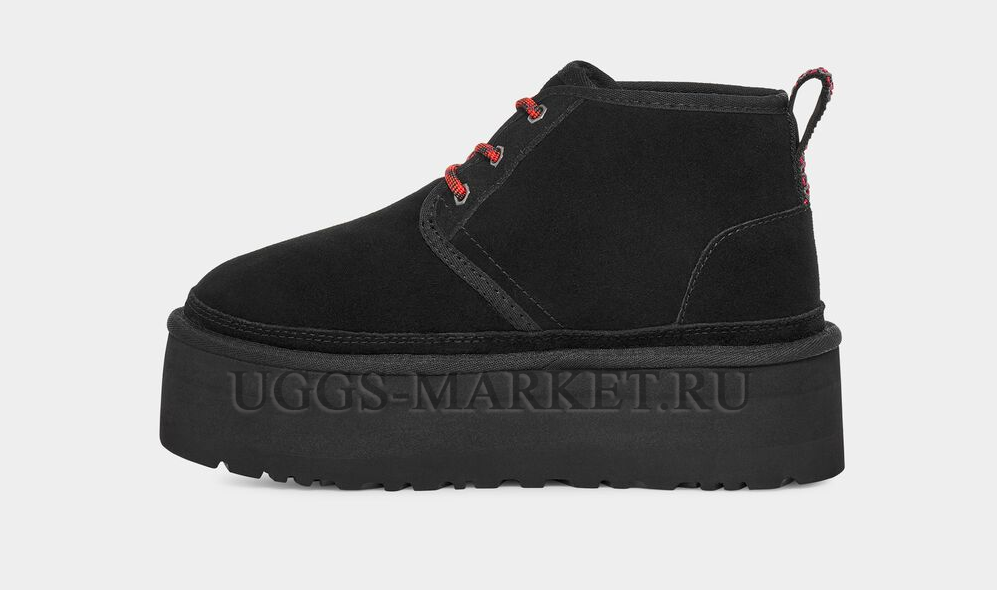 UGG Neumel Heritage Platform Black