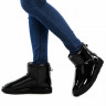 Ugg & Jimmy Choo Mini Patent II Black