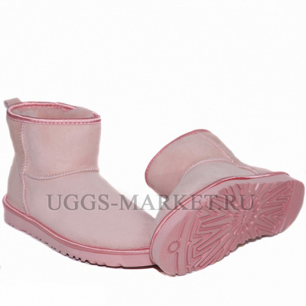 Ugg Classic Mini Crystal Bow Pink