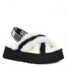 UGG Disco Cross Slide White