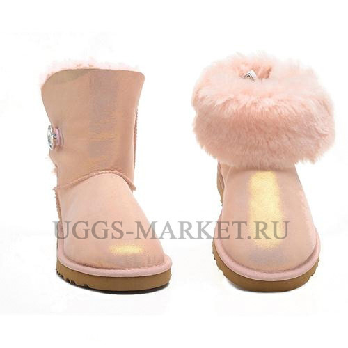 Ugg Bailey Button I Do Pink