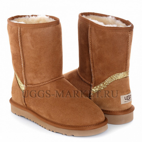 Ugg Classic Short Rainbow Chestnut