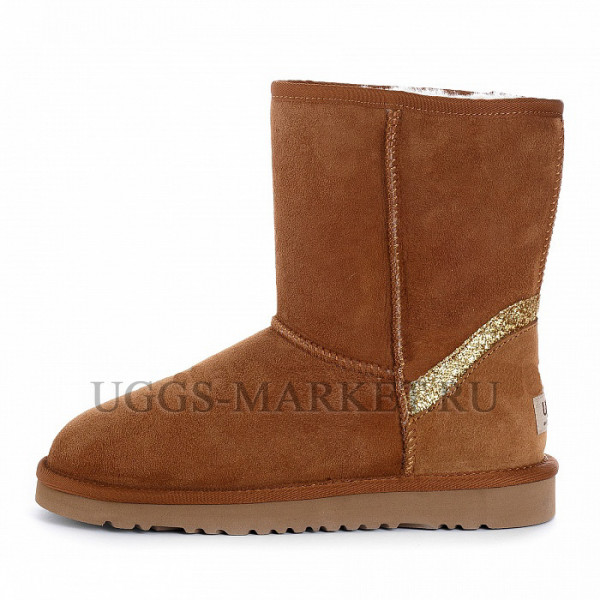 Ugg Classic Short Rainbow Chestnut