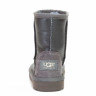 Ugg Kids Classic Short Metallic Grey