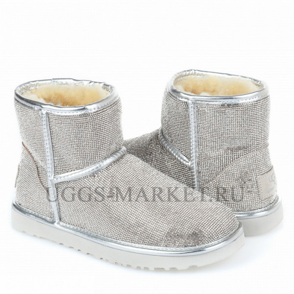 Ugg & Jimmy Choo Mini Serein II Silver