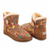 Ugg Bailey Button Mini Graffiti Chestnut