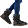 Ugg Bailey Bow Metallic Grey