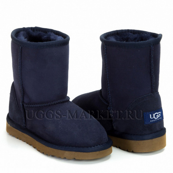 Ugg Kids Classic Short II Navy