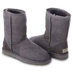 Ugg Mens Classic Short II Grey