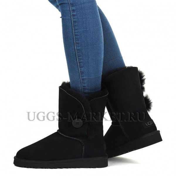 Ugg Bailey Button II Black