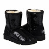 Ugg Kids Classic Short Sparkles Black