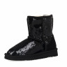 Ugg Kids Classic Short Sparkles Black