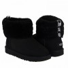 Ugg Classic Mini Fluff Quilted Boot Black