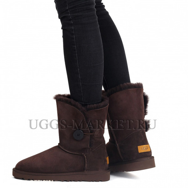 Ugg Bailey Button II Chocolate