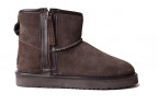 UGG Mini Zip Boot Chocolate